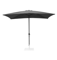 Parasol rectangulaire Bolero Seville 2x3m noir