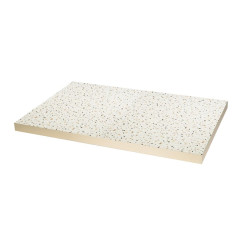 Plateau de table rectangulaire Terrazzo Bolero 1 100x700mm