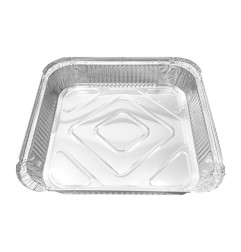Barquettes en aluminium peu profondes Fiesta Recyclable 1,58L (lot de 1000)