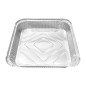 Barquettes en aluminium peu profondes Fiesta Recyclable 1,58L (lot de 1000)
