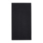 Serviettes de table Airlaid pliage en 8 Fiesta Recyclable Premium Tablin noires 40x40cm (lot de 500)