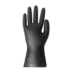 Gants vinyle non poudrés Hygiplas noirs M (lot de 100)