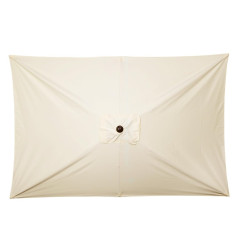 Parasol rectangulaire Bolero Seville 2x3m crème