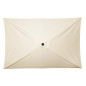 Parasol rectangulaire Bolero Seville 2x3m crème
