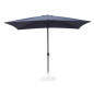 Parasol rectangulaire Bolero Seville 2x3m bleu marine