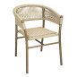 Fauteuils en corde naturelle tressée Bolero Florence (lot de 2) Fauteuils en corde naturelle tressée Bolero Florence (lot de 2)