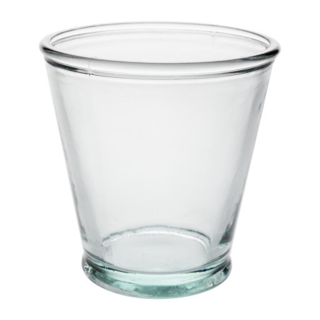 Gobelets coniques en verre recyclé Olympia 220ml (lot de 6)