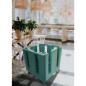 Chariot à vaisselle réglable compact Cambro bleu ardoise Chariot à vaisselle réglable compact Cambro bleu ardoise