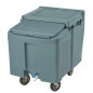 Chariot à glace Cambro ICS125L avec couvercle coulissant bleu ardoise Chariot à glace Cambro ICS125L avec couvercle coulissant bleu ardoise