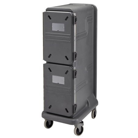 Grand chariot Pro Cart Ultra Cambro chaud/froid 2 portes anthracite