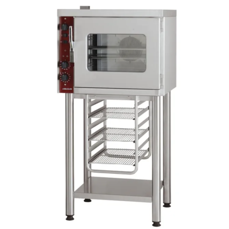 Four électrique à convection forcée 6 niveaux Gastronorme 1/1 au pas de 65 mm750x725xH600mm