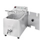 Friteuse simple Buffalo - 1 x 8L 2,9kW avec minuterie
