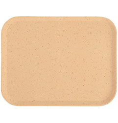 Plateau en polyester Versalite Cambro moka moucheté 43 cm