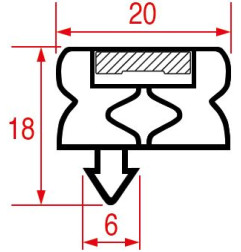 JOINT 3 COTES 2050x765x2050 mm