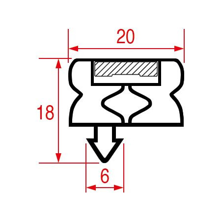 JOINT 3 COTES 2050x765x2050 mm