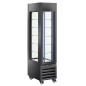 Vitrine "FULL vitrée" 260 Lt., 5 niveaux en verre, ventilée - ICE CREAM & PASTRY - NOIR Vitrine "FULL vitrée" 260 Lt., 5 niveaux en verre, ventilée - ICE CREAM & PASTRY - NOIR