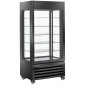 Vitrine "FULL vitrée" 600 Lt., 5 niveaux en verre, ventilée - CHOCOLATE - NOIR Vitrine "FULL vitrée" 600 Lt., 5 niveaux en verre, ventilée - CHOCOLATE - NOIR