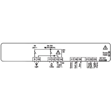 REGULATEUR DIXELL XW220L-5N0C1