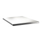 Plateau de table carré Topalit Classic Line 70x70cm blanc pur Plateau de table carré Topalit Classic Line 70x70cm blanc pur
