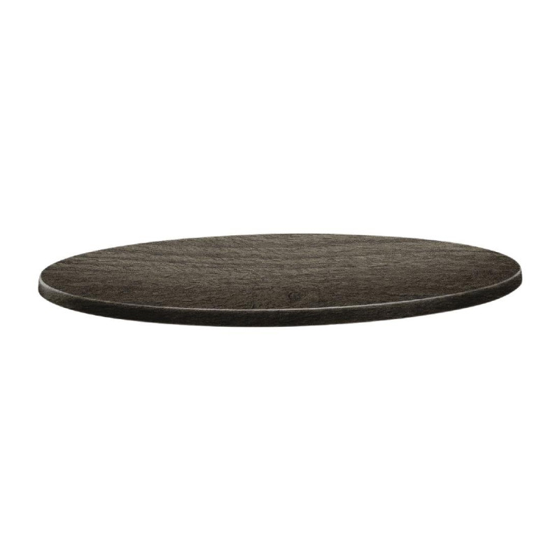 Plateau de table rond Topalit Classic Line 70cm timber Plateau de table rond Topalit Classic Line 70cm timber