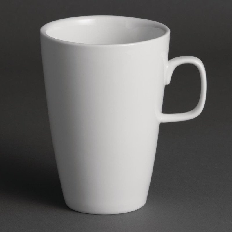 Tasses à café Latte 400ml Olympia (Lot de 12) Tasses à café Latte 400ml Olympia (Lot de 12)