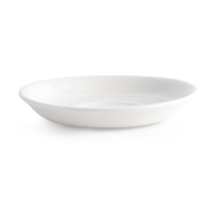 Soucoupes Churchill Plain Whiteware 114mm (Lot de 24)