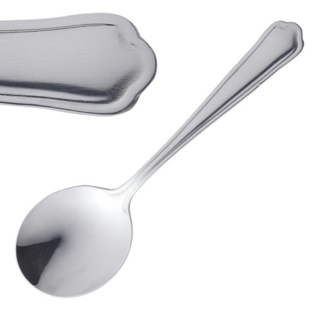 Cuillères à soupe rondes Olympia Dubarry (Lot de 12)