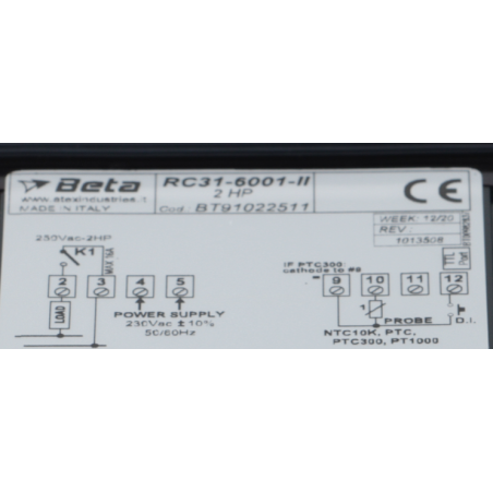REGULATEUR BETA RC31-6001-II 230V