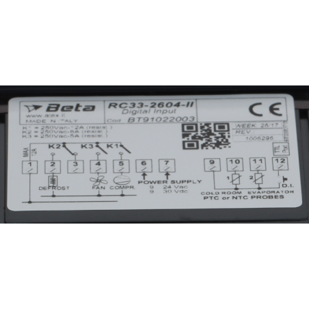 REGULATEUR BETA RC33-2604-II 12-24V
