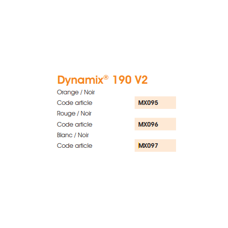 DYNAMIX DMX 190 V2 220-240V 50-60Hz  ROUGE/NOIR