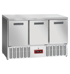 Table frigorifique , 3 portes GN 1/1