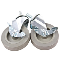 Roulettes pour chariots inox Vogue F993-F998 CC365 (lot de 2)