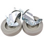 Roulettes pour chariots inox Vogue F993-F998 CC365 (lot de 2)