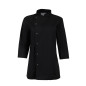 Veste de cuisinier femme ajustée Whites noire taille L