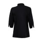 Veste de cuisinier femme ajustée Whites noire taille L