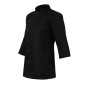 Veste de cuisinier femme ajustée Whites noire taille M