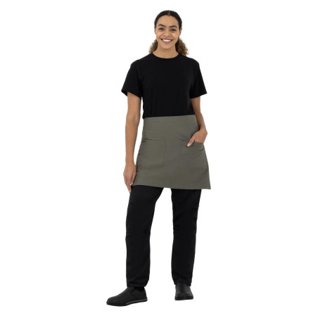 Tablier en toile de coton Southside kaki