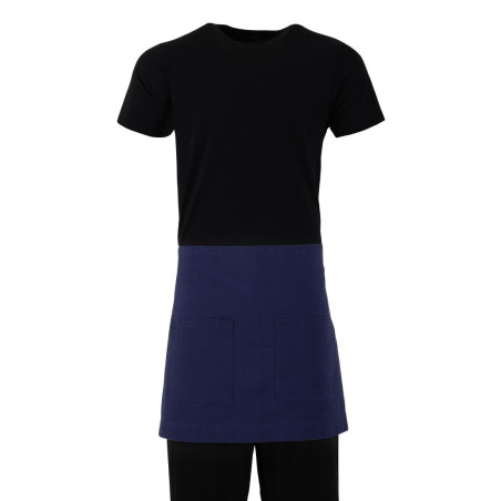 Tablier en toile de coton Southside bleu marine