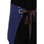 Tablier en toile de coton Southside bleu marine