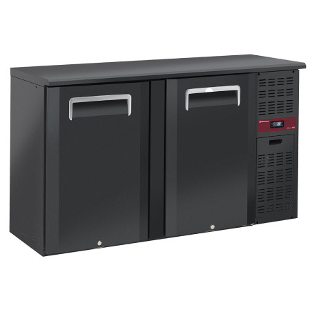 Refroidisseur de bouteilles 2 portes, 320 litres, pieds réglables
