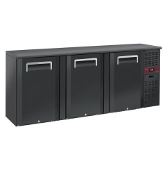 Refroidisseur de bouteilles 3 portes, 500 litres, pieds réglables 