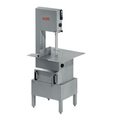 Scie à os en inox sur soubassement, 2400 mm, 700 tours/min