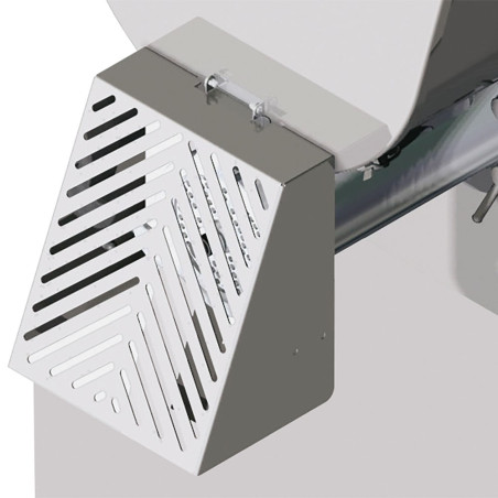 Hachoir en inox N° 32, Ø 4.5 mm, 700 kg/h, sur roues