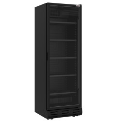 Vitrine ventilée positive 382 litres NOIRE