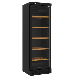 Vitrine cave à vins ventilée 382 litres - 5 niveaux - NOIRE