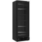 Vitrine ventilée négative vitrée 382 litres - 5 niveaux fixes - NOIRE Vitrine ventilée négative vitrée 382 litres - 5 niveaux fixes - NOIRE