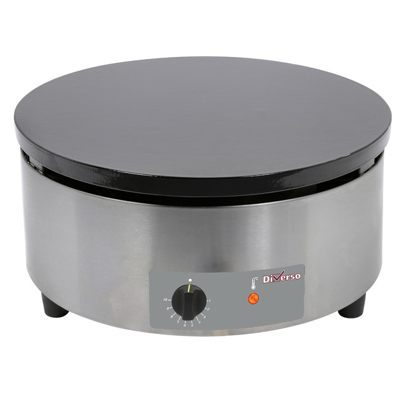 Crêpière haut rendement, électrique, Ø 400 mm "émaillée" Crêpière haut rendement, électrique, Ø 400 mm "émaillée"