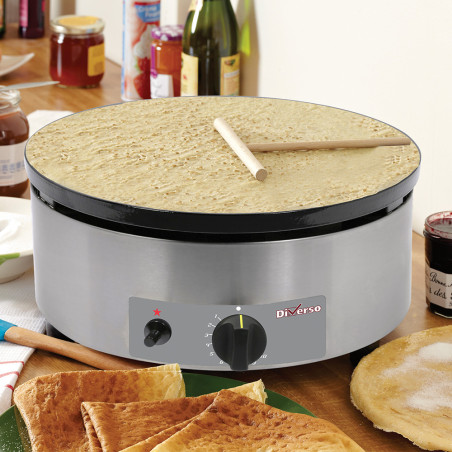 Crêpière haut rendement, gaz, Ø 400 mm "émaillée"
