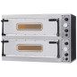 Four électrique 2x 2 pizzas diam. 350mm, 2 chambres Four électrique 2x 2 pizzas diam. 350mm, 2 chambres