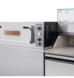 Four électrique 2x 2 pizzas diam. 350mm, 2 chambres